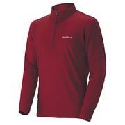 1104689 [スーパーメリノウール アクションジップネック Men's ボルドー BORD サイズ M]