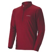 1104689 [スーパーメリノウール アクションジップネック Men's ボルドー BORD サイズ L]