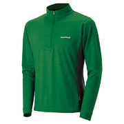 1104689 [スーパーメリノウール アクションジップネック Men's エバーグリーン EVGN サイズ S]