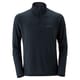 1104721 [WIC.ジップシャツ Men's ブラック BK サイズ XL]