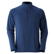 1104721 [WIC.ジップシャツ Men's ダークネイビー DKNV サイズ M]