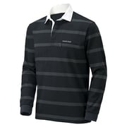 WIC.ラガーシャツ ロングスリーブ Men's 1104782 ブラック(BK) Mサイズ [アウトドア シャツ メンズ]