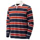 1104782 WIC ラガーシャツ L/S M'S DN/DR M [ダークネイビー×ディープレッド]