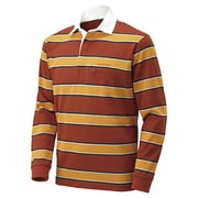 1104782 WIC ラガーシャツ L/S M'S TE/PM L [テラカッタ×パンプキン]