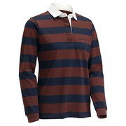 1104783 WIC ラガーシャツ L/S W'S CO/DN M [ココア×ダークネイビー]