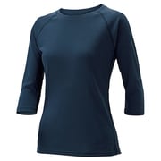 WIC.フィット セミロングスリーブT Women's 1104824 ネイビー(NV) Lサイズ [アウトドア シャツ レディース]