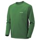 1104827 ウイックロン ZEO L/S T M'S EVGN S [エバーグリーン]