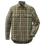 1104863 [メリノウール トレールシャツ Men's カーキーグリーン KHGN サイズ S]