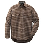 1104863 [メリノウール トレールシャツ Men's シールブラウン SEBN サイズ S]