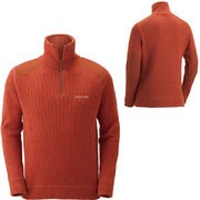 1106507 [ミッテルレギ ハーフジップ セーター Men's XL バーントオレンジ]