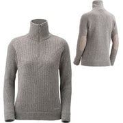 1106508 [ミッテルレギ ハーフジップ セーター Women's M サンドグレー]