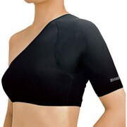 1107122 [サーマテックショルダーウォーマー Women's ブラック BK サイズ M]