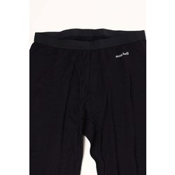mont bell - 【新品】 モンベル スーパーメリノウール M.W. タイツ Men&#39;s BK L スーパーメリノウール M.W. タイツ Men's｜モンベル