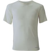 1107250 [スペリオルシルクL.W. Tシャツ Men's ライトグレイ LTGY サイズ M]