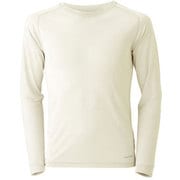 1107251 [スペリオルシルクL.W. ラウンドネックシャツ Men's アイボリー IV サイズ M]