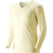 1107265 [スーパーメリノウール L.W.Vネックシャツ Men's アイボリー IV サイズ XL]