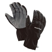 1108698 [ウインドシェルグローブ Men's ブラック BK サイズ S]