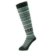 1108768 [メリノウール ジャカードハイソックスWomen's SURF サーフ S 21～23cm]