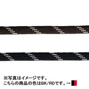 1129112 [シューレース フラット ロング 210 BK/RD ブラック×レッド]