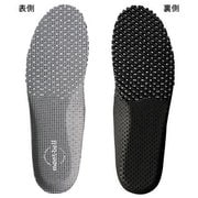 1129147 [ドライワッフル フットベッド M（24.5～25.5cm） GY グレー]