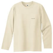 2104169 [ペアスキンコットン ロングスリーブT Men's アイボリー IV XL]