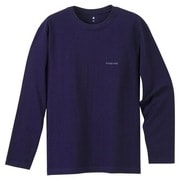 2104169 [ペアスキンコットン ロングスリーブT Men's パープルネイビー PUNV L]
