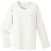 2104170 [ペアスキンコットン ロングスリーブT Women's ホワイト WT XL]