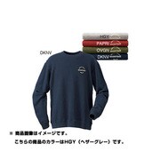 2106112 [ペアスキンコットン スウェット ヘザーグレー HGY XL]