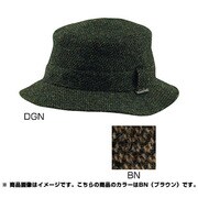 2108136 [ウールツイード ハット ブラウン BN M]