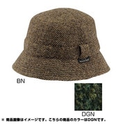 2108137 [ウールツイードショートブリムハット DGN L]