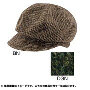 2108141 [ウールツイード キャスケット DGN M]