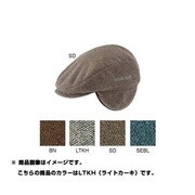 1108442 [クリマツイード ハンティングキャップ M ライトカーキ LTKH]