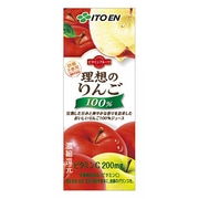 ビタミンフルーツ理想のりんご 紙パック 200ml×24本 [りんごジュース（濃縮還元）]