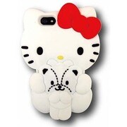 SAN-269A [iPhone 5/5s用 ハローキティ40周年柄 シリコンジャケット]
