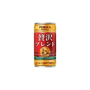 ポッカコーヒー 贅沢ブレンド 缶 190g×30 [コーヒー飲料]