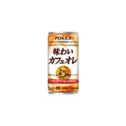 ポッカコーヒー 味わいカフェオレ 缶 190g×30 [コーヒー飲料]