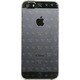 iPhone 5s/5 ハイエンドベリー クリアハード Wスター