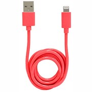 カラーライトニングケーブル 1.3m ピンク Color Lightning Cable 1.3m ピンク