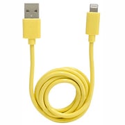 カラーライトニングケーブル 1.3m イエロー Color Lightning Cable 1.3m イエロー