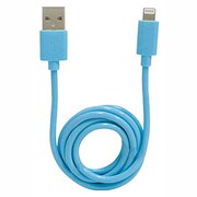 カラーライトニングケーブル 1.3m ブルー Color Lightning Cable 1.3m ブルー