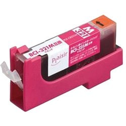 互換インクカートリッジ キヤノン BCI-321M マゼンタ（染料） PLE-CB321M