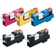 互換インクカートリッジ キヤノン BCI-321+320/5MP 5色パック(ブラック顔料、ブラック染料、シアン、マゼンタ、イエロー) PLE-CB3215P