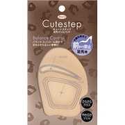 インソール キュートステップ 足先ジェルパッド ベージュ 1足