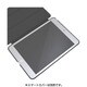 エアージャケット iPad mini Retina スマートカバー対応 ラバーブラック PIJ-82