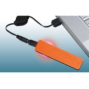 モバイルバッテリー 2500mAh オレンジ AH9084