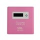 VARIOUS BATTERY 5200mAh USB出力：2ポート 最大合計：2A ライトピンク PVB-5200LP