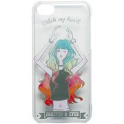 iD5C-BC1 [iPhone 5c用 Girls i クリアカバー キャッチ]