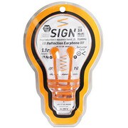 SIGN REFLECTOR CORD EARPHONES オレンジ AHP-111OR