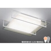 シーリングライト 電球形蛍光灯A15形(E26)×6 8×10畳 電球色 調光不可 リモコン無 簡易取付 LF-3829