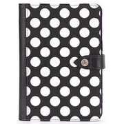 Back Bay Polka Folio iPad mini Saffron-BLK WHT PRP GB37902 GB37902